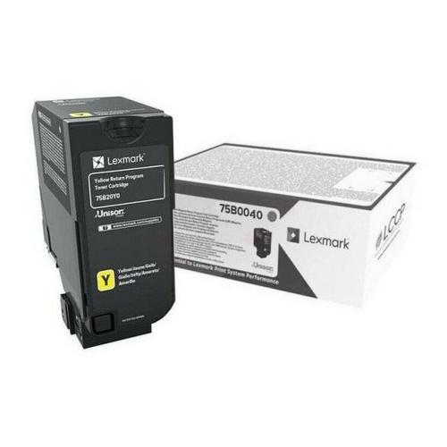Lexmark Cartucho de toner amarelo (75B0040 / 075B0040)