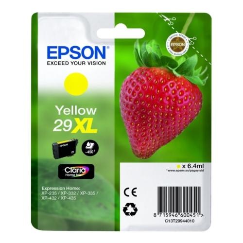 Epson Cartucho de tinta amarelo (C13T29944012 / 29XL) (elevada capacidade)