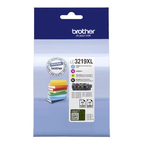 Brother Cartucho de tinta preto / ciano / magenta / amarelo (LC3219XLVALDR) (multipack)