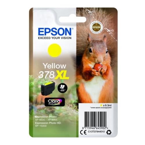 Epson Cartucho de tinta amarelo (C13T37944010 / 378XL) (elevada capacidade)