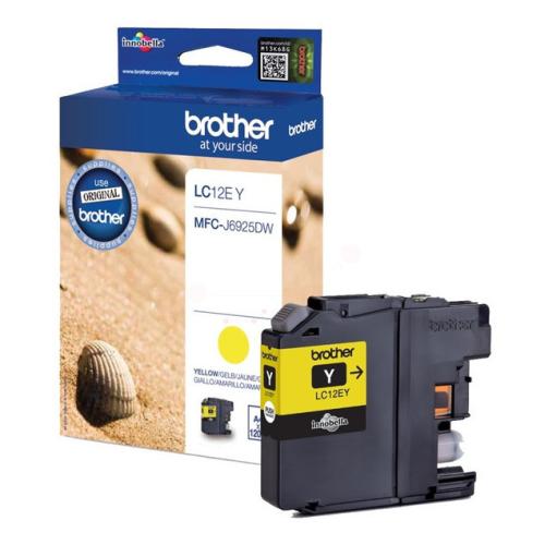 Brother Cartucho de tinta amarelo (LC12EY)