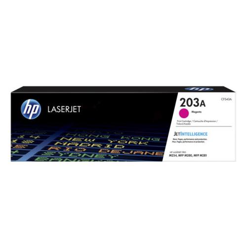 HP Cartucho de toner magenta (CF543A / 203A)