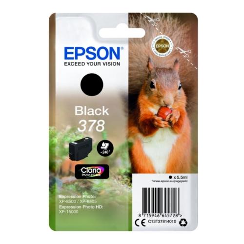 Epson Cartucho de tinta preto (C13T37814010 / 378)