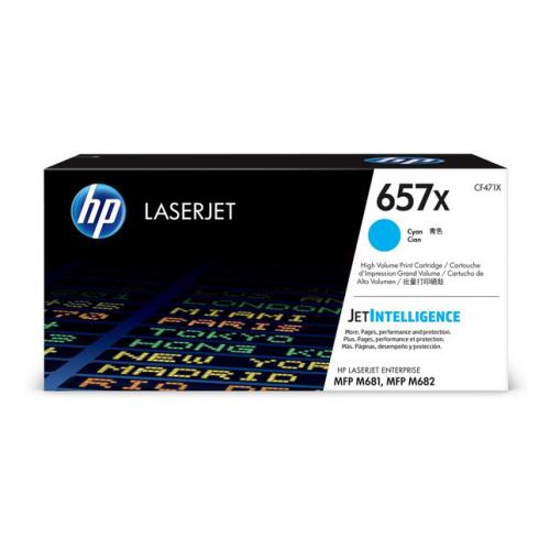 HP Cartucho de toner ciano (CF471X / 657X)