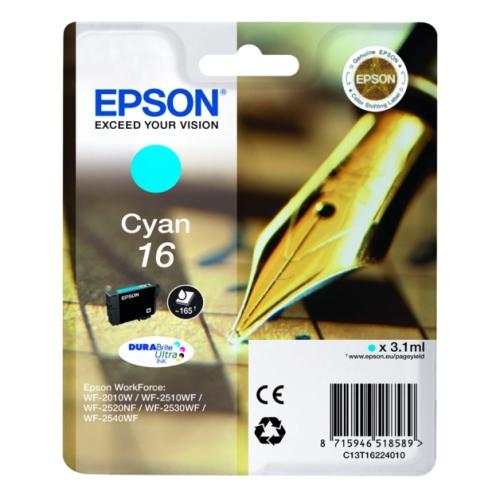 Epson Cartucho de tinta ciano (C13T16224012 / 16)