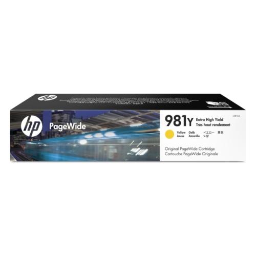 HP Cartucho de tinta amarelo (L0R15A / 981Y)