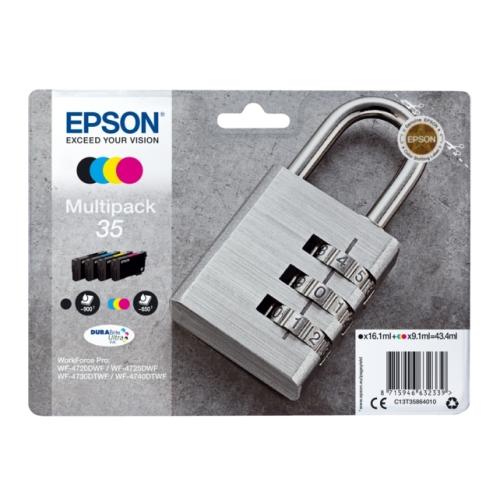 Epson Cartucho de tinta preto / ciano / magenta / amarelo (C13T35864010 / 35) (multipack)
