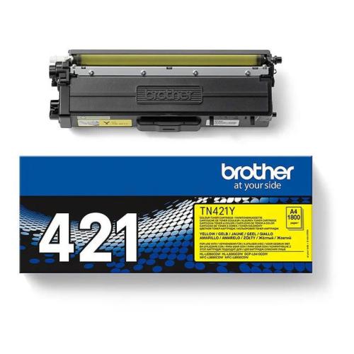 Brother Cartucho de toner amarelo (TN421Y)