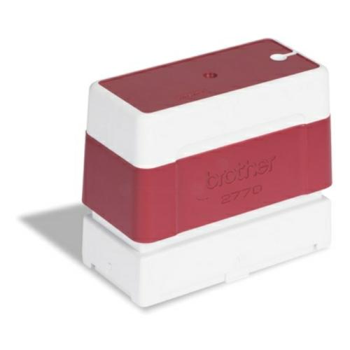 Brother Stamps vermelho (PR2770R6P / 27x70mm)