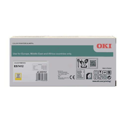 Oki Cartucho de toner amarelo (46507621)