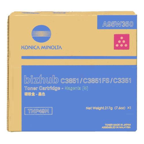 Konica Minolta Cartucho de toner magenta (A95W350 / TNP49M)