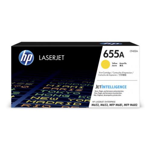 HP Cartucho de toner amarelo (CF452A / 655A)