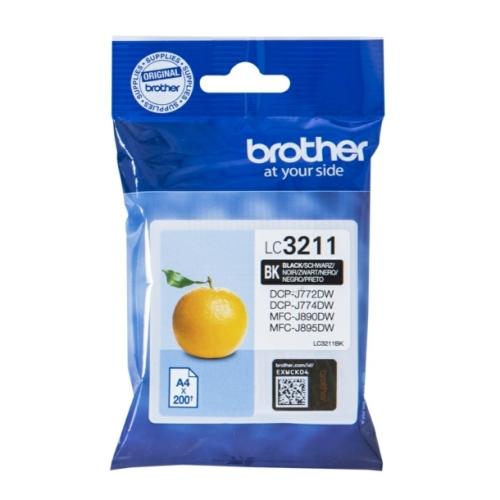 Brother Cartucho de tinta preto (LC3211BK)