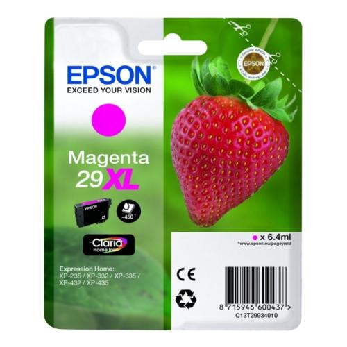 Epson Cartucho de tinta magenta (C13T29934012 / 29XL) (elevada capacidade)