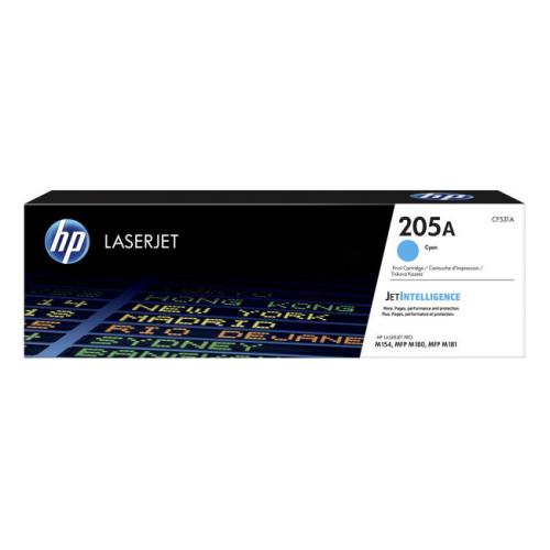 HP Cartucho de toner ciano (CF531A / 205A)