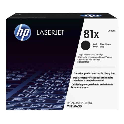 HP Cartucho de toner preto (CF281X / 81X) (elevada capacidade)