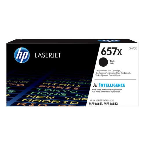 HP Cartucho de toner preto (CF470X / 657X)
