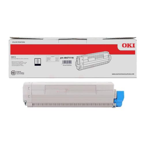 Oki Cartucho de toner preto (46471116)
