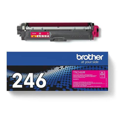 Brother Cartucho de toner magenta (TN246M)