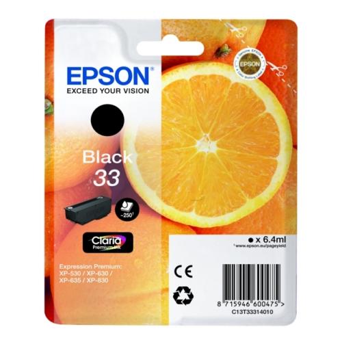 Epson Cartucho de tinta preto (C13T33314012 / 33)