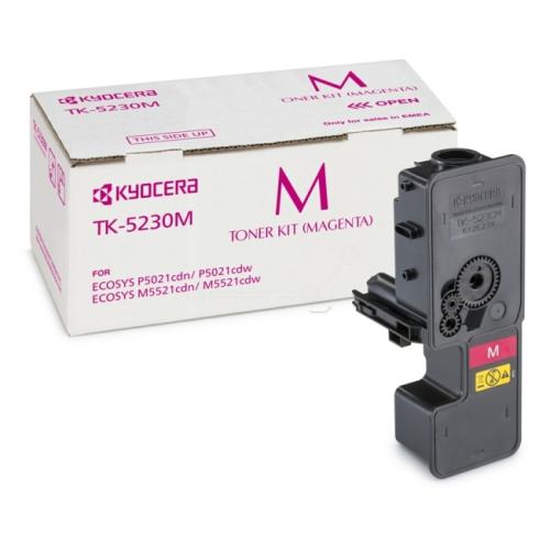 Kyocera Cartucho de toner magenta (1T02R9BNL0 / TK5230M)