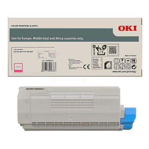 Oki Cartucho de toner magenta (45396214)