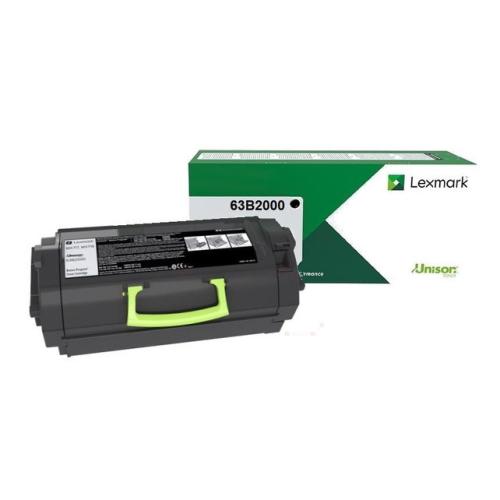 Lexmark Cartucho de toner preto (63B2000 / 063B2000) (Retorno)