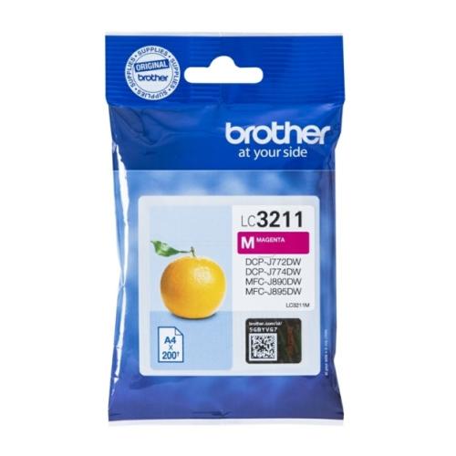 Brother Cartucho de tinta magenta (LC3211M)