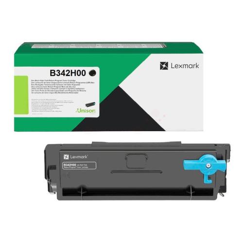 Lexmark Cartucho de toner preto (B342H00 / 0B342H00) (Retorno, elevada capacidade)