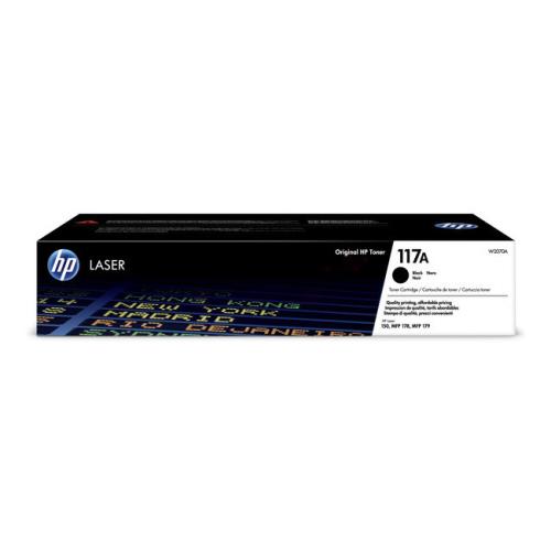 HP Cartucho de toner preto (W2070A / 117A)