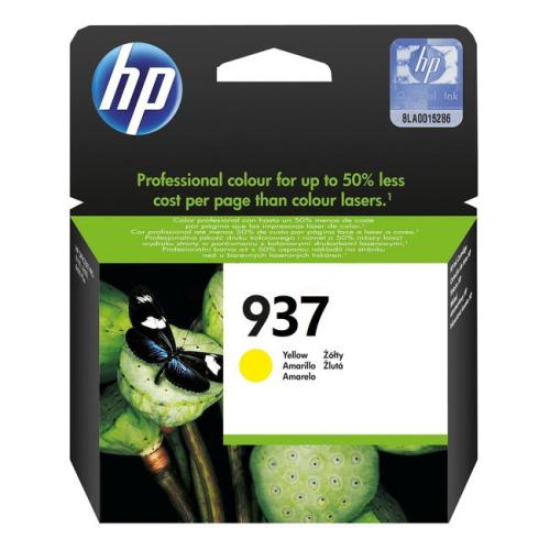 HP Cartucho de tinta amarelo (4S6W4NE / 937)