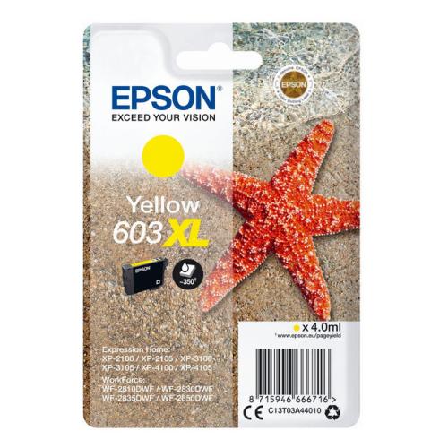 Epson Cartucho de tinta amarelo (C13T03A44010 / 603XL) (elevada capacidade)