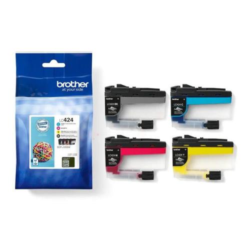 Brother Cartucho de tinta preto / ciano / magenta / amarelo (LC424VAL) (multipack)