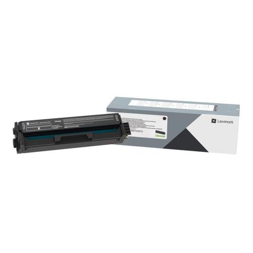 Lexmark Cartucho de toner preto (C332HK0 / 0C332HK0) (Retorno)