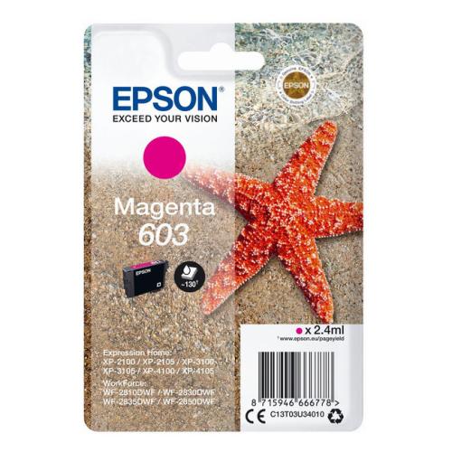 Epson Cartucho de tinta magenta (C13T03U34010 / 603)