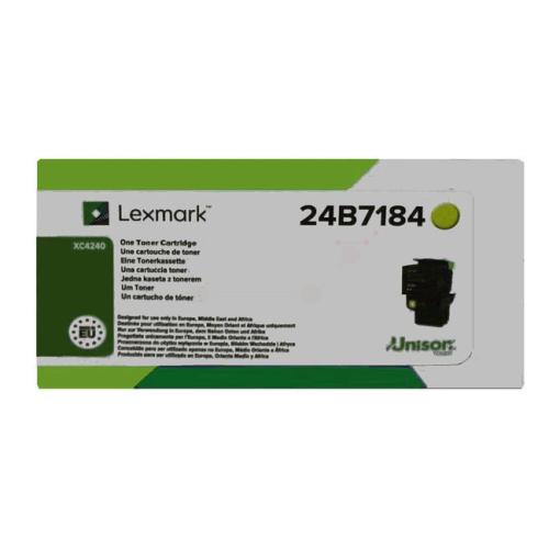 Lexmark Cartucho de toner amarelo (24B7184 / 024B7184)