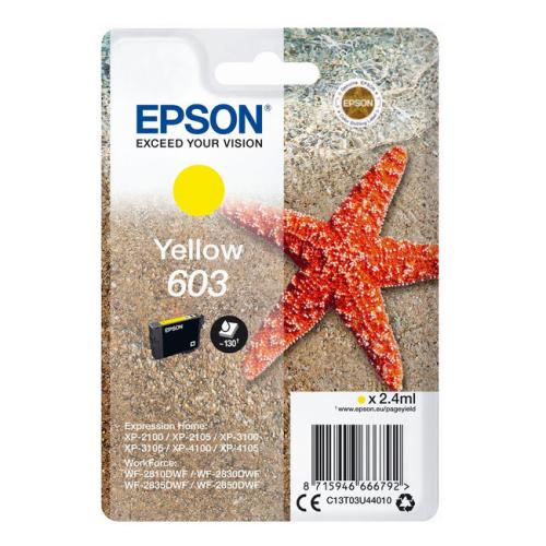 Epson Cartucho de tinta amarelo (C13T03U44010 / 603)