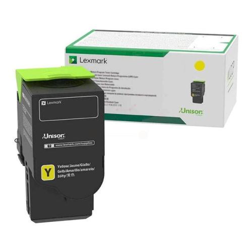 Lexmark Cartucho de toner amarelo (78C20Y0 / 078C20Y0) (Retorno)