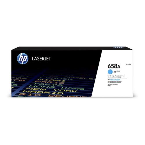 HP Cartucho de toner ciano (W2001A / 658A)