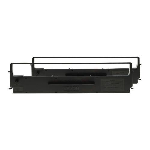 Epson Fita de tinta preto (C13S015646 / 7753) (Pack Duplo)