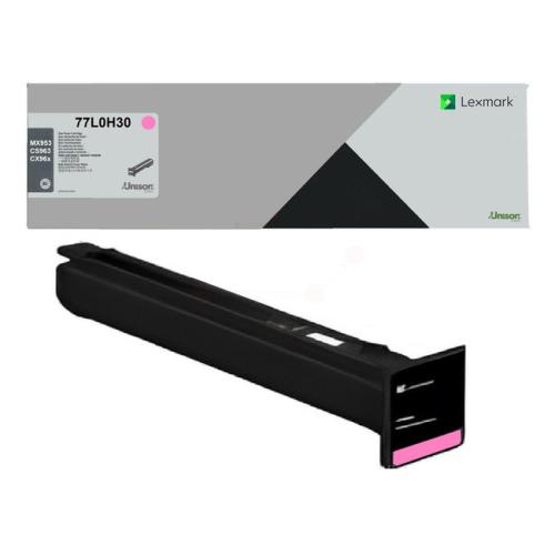 Lexmark Cartucho de toner magenta (77L0H30 / 077L0H30) (elevada capacidade)