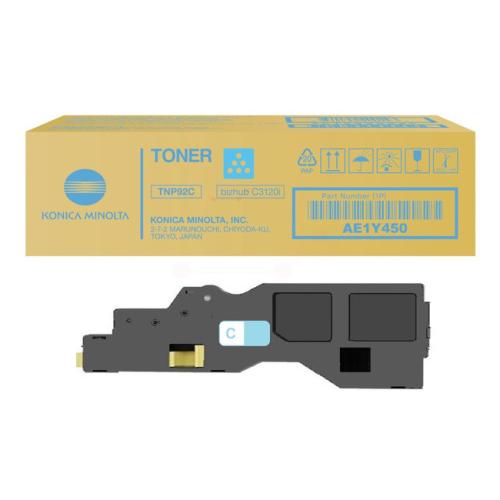 Konica Minolta Cartucho de toner ciano (AE1Y450 / TNP92C)