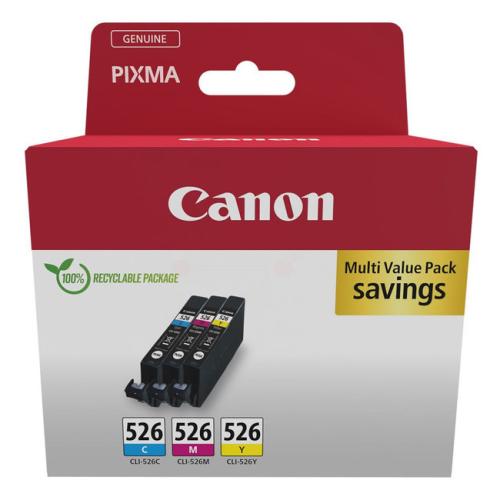 Canon Cartucho de tinta ciano / magenta / amarelo (4541B019 / CLI526) (multipack)