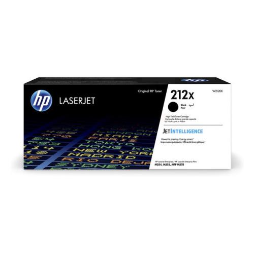 HP Cartucho de toner preto (W2120X / 212X)