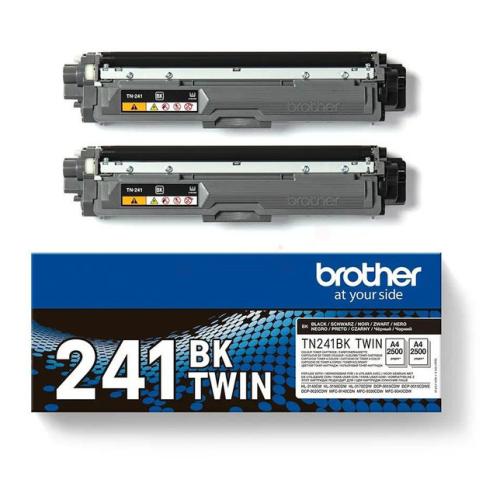 Brother Cartucho de toner preto (TN241BKTWIN) (Pack Duplo)