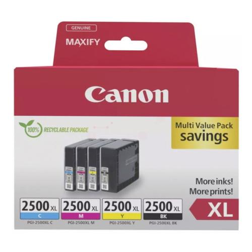 Canon Cartucho de tinta preto / ciano / magenta / amarelo (9254B010 / PGI2500XLBKCMY) (multipack)