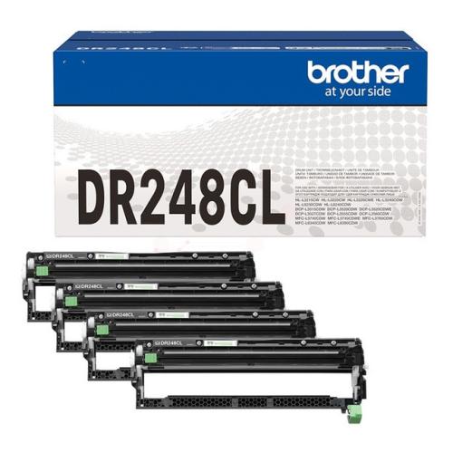 Brother Tambor preto / ciano / magenta / amarelo (DR248CL) (value pack)
