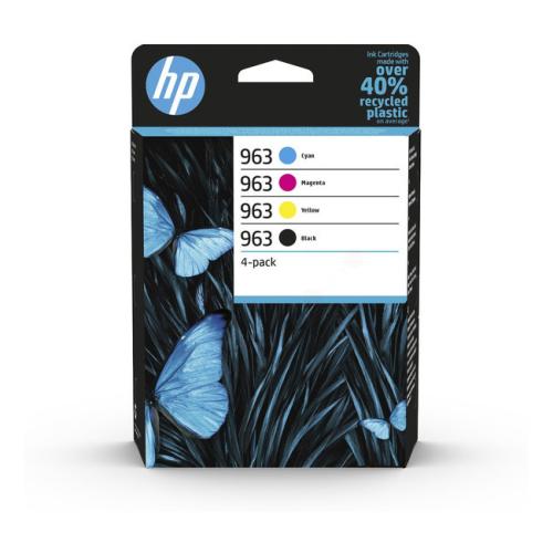 HP Cartucho de tinta preto / ciano / magenta / amarelo (6ZC70AE#301 / 963) (multipack)