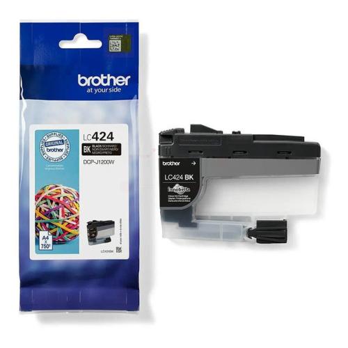 Brother Cartucho de tinta preto (LC424BK)