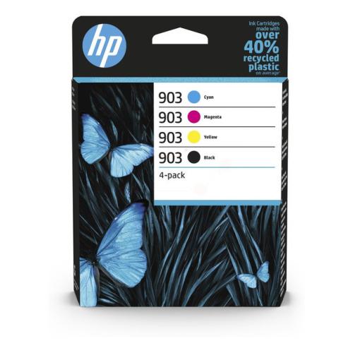 HP Cartucho de tinta preto / ciano / magenta / amarelo (6ZC73AE / 903) (multipack)